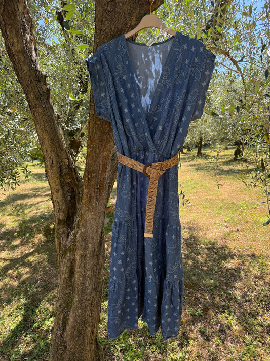 Abito Denim Bandana